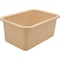 Teacher Created Resources Storage Bin, Plastic, Light Brown, 6 PK 20982 - alternate 2